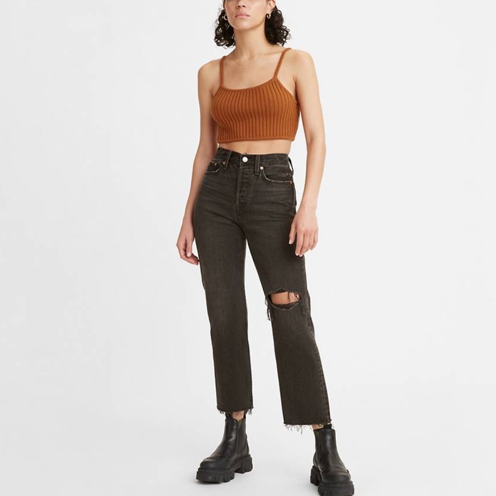 LEVI'S WEDGIE STRAIGHT FIT WOMEN'S JEANS. SIZE: 27